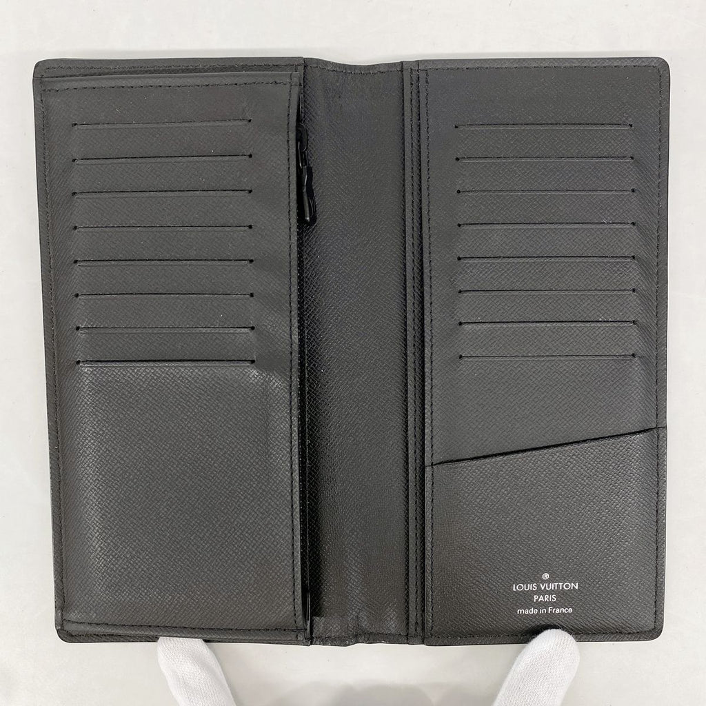 Louis Vuitton Wallet Monogram Galaxy Portefeuille Brazza Black — view 3