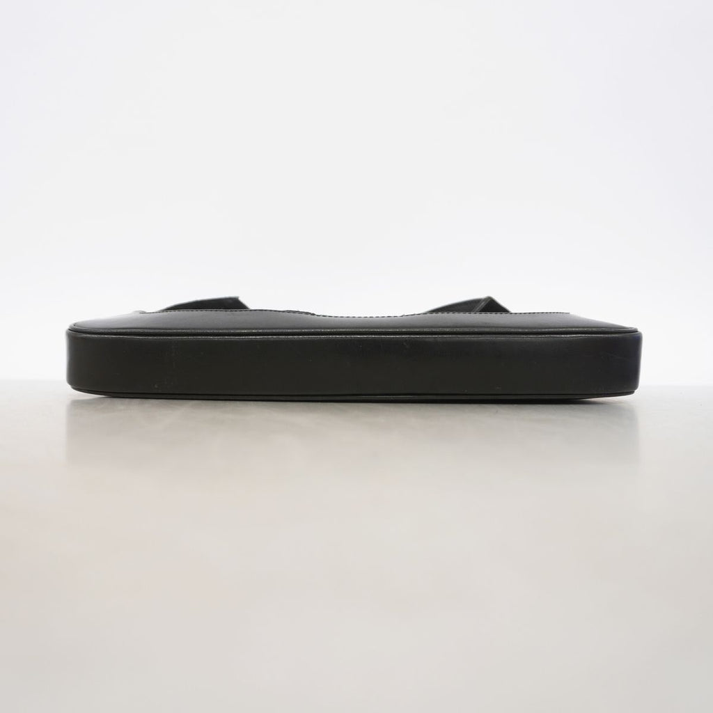 Gucci Shoulder Bag Sherry Line Jackie Suede Black Silver — view 3