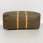 Louis Vuitton Boston Bag Monogram Keepall 55 Brown — view 3