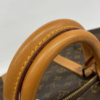Louis Vuitton Boston Bag Monogram Keepall 55 Brown — view 8