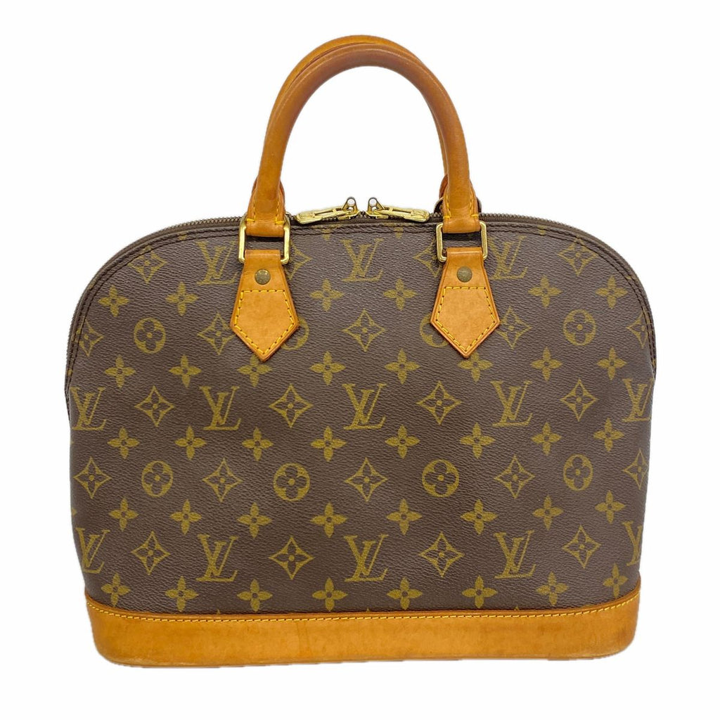 Louis Vuitton Handbag Monogram Alma Brown