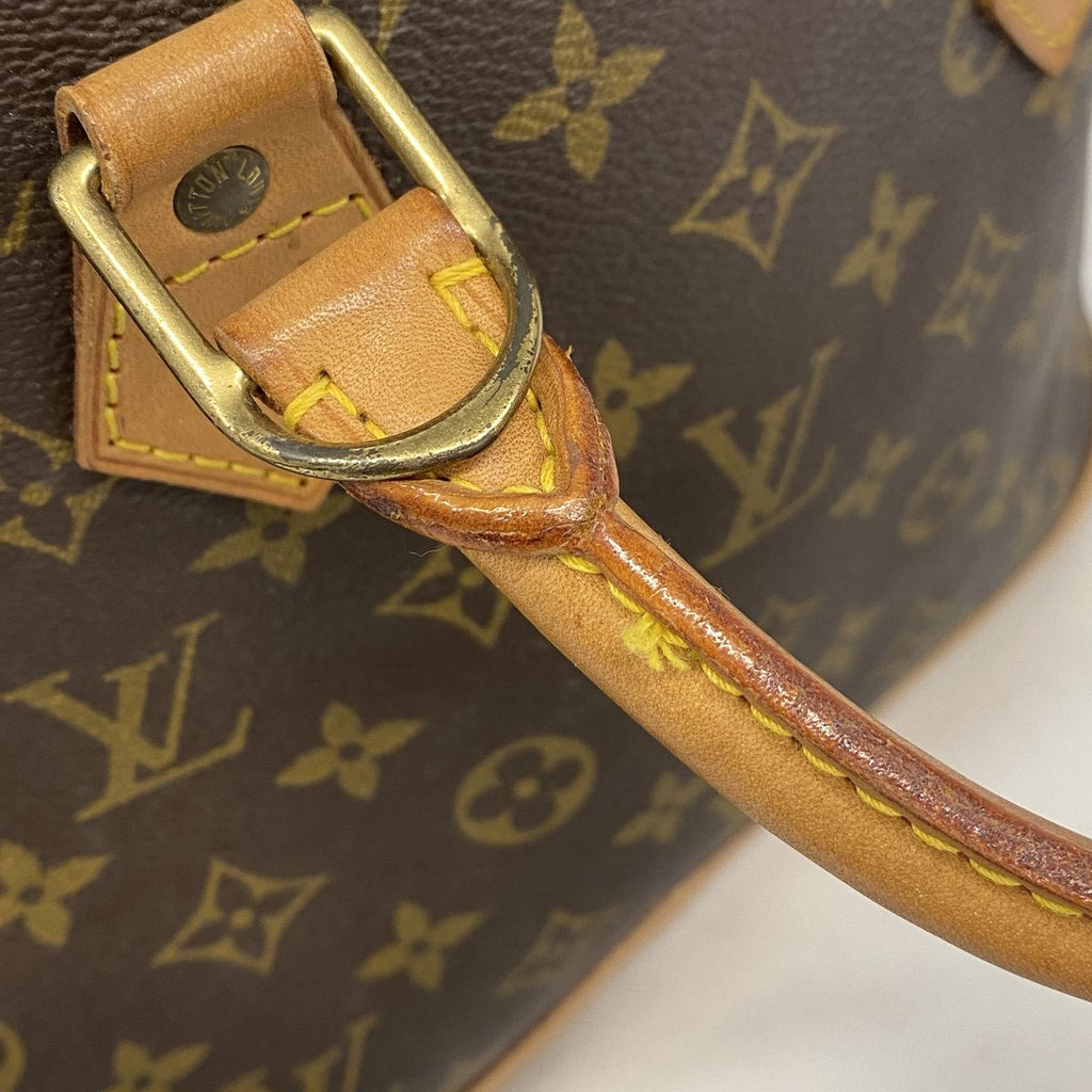 Louis Vuitton Handbag Monogram Alma Brown — view 8