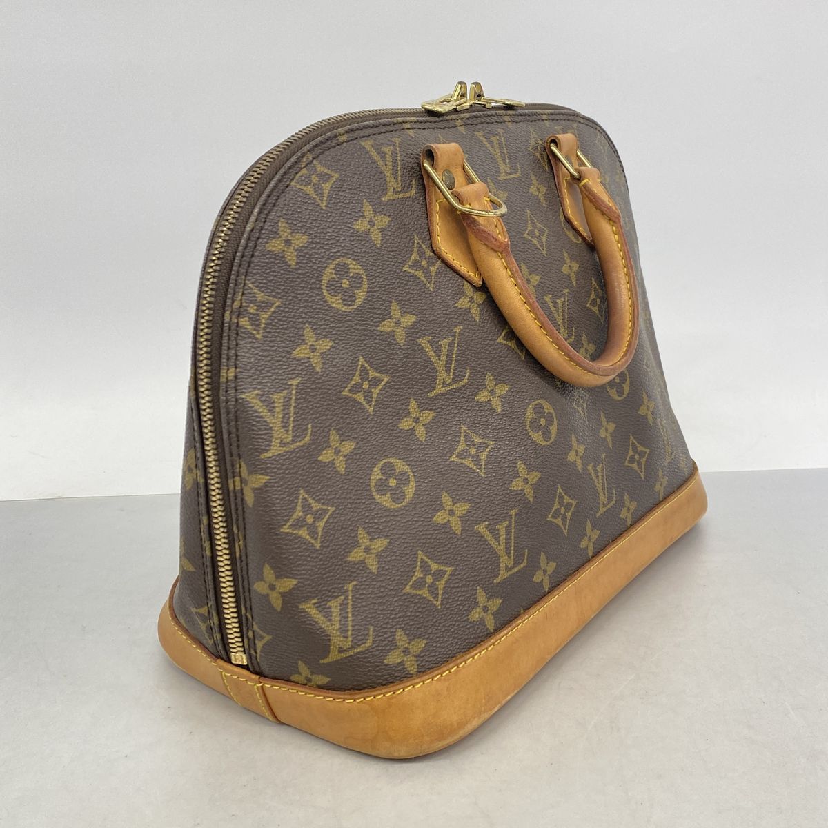Louis Vuitton Handbag Monogram Alma Brown — view 2