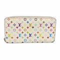 Louis Vuitton Wallet Monogram Multicolor Zippy Blanc