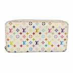 Louis Vuitton Wallet Monogram Multicolor Zippy Blanc