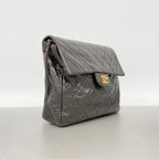 Chanel Backpack Quilted Lambskin Black Gold — view 2