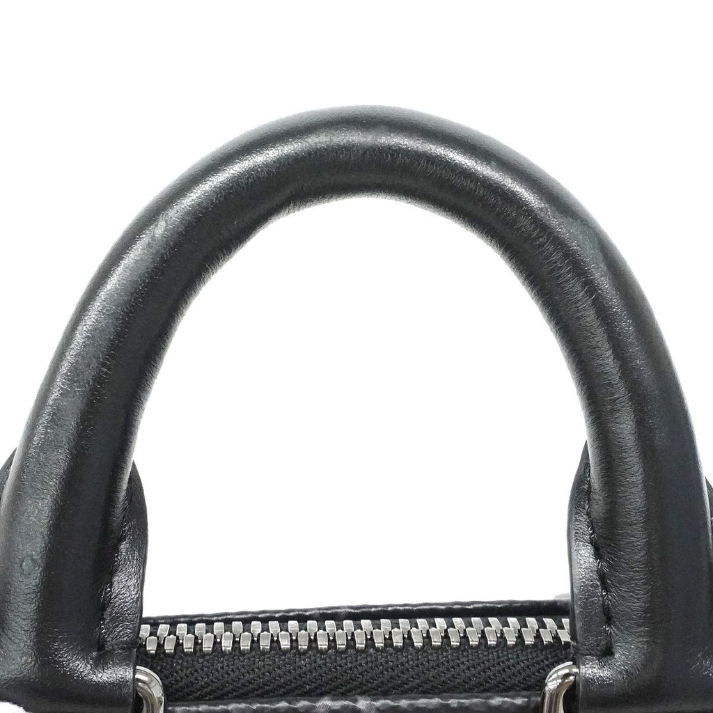 Louis Vuitton Handbag Monogram Eclipse Reverse Keepall Bandouliere 25 Black — view 7