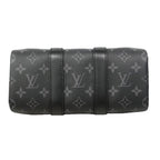 Louis Vuitton Handbag Monogram Eclipse Reverse Keepall Bandouliere 25 Black — view 3