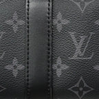 Louis Vuitton Handbag Monogram Eclipse Reverse Keepall Bandouliere 25 Black — view 8