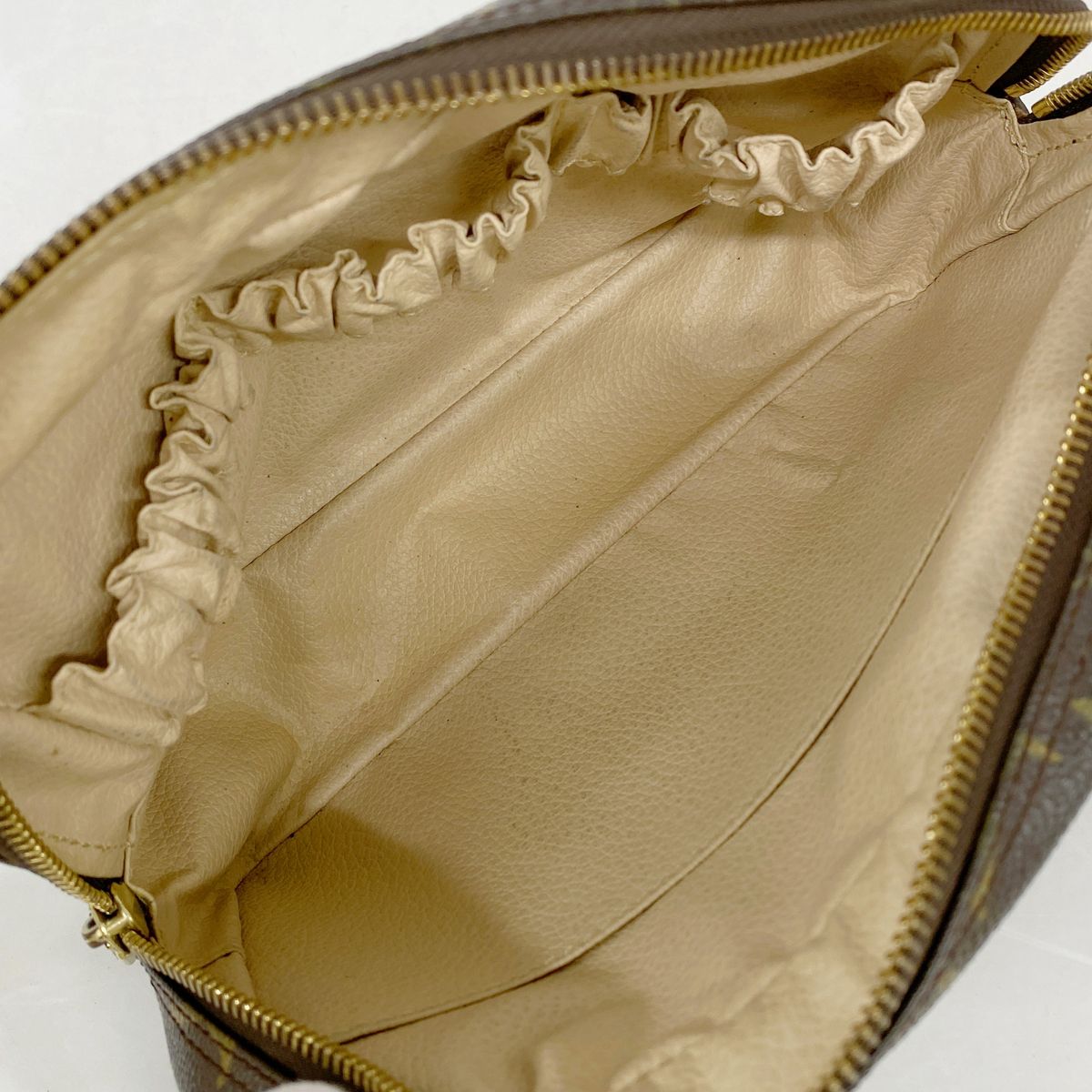 Louis Vuitton Pouch Monogram Trousse Twillet 23 Brown — view 4