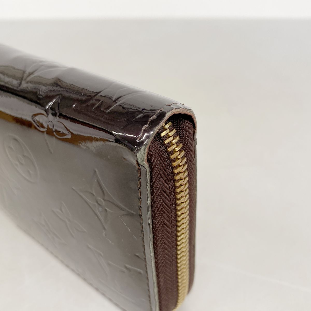 Louis Vuitton Wallet Vernis Zippy Amarante — view 7