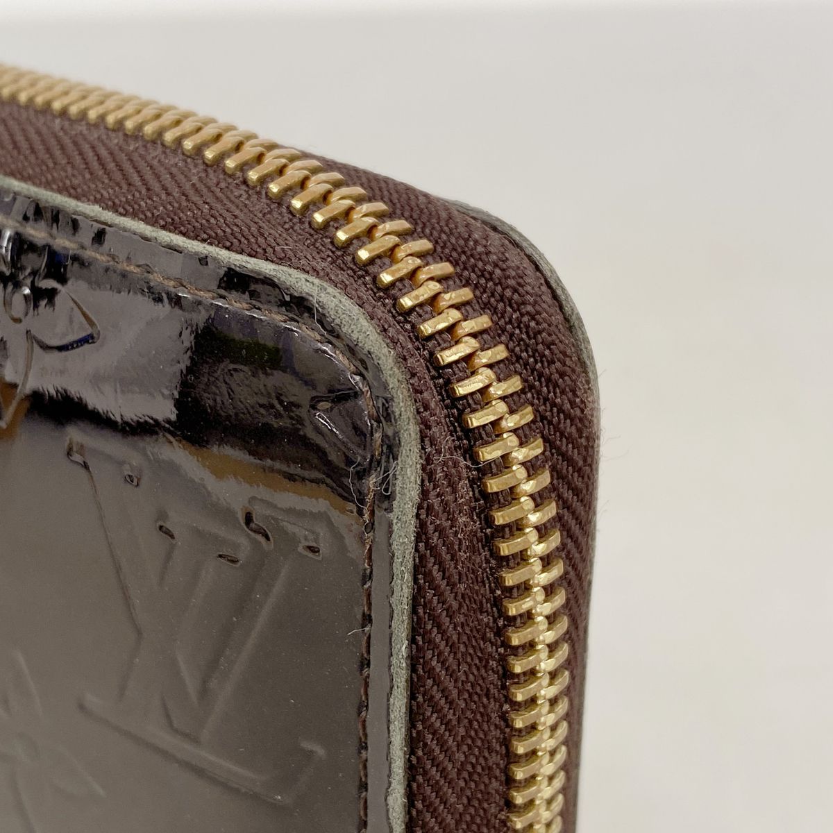 Louis Vuitton Wallet Vernis Zippy Amarante — view 6