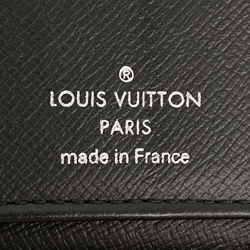 Louis Vuitton Wallet Damier Graphite Zippy Vertical Gray Black — view 4