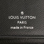Louis Vuitton Wallet Damier Graphite Zippy Vertical Gray Black — view 4