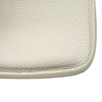 Hermes Shoulder Bag Evelyne TPM Taurillon Clemence Pearl Gray Silver — view 6