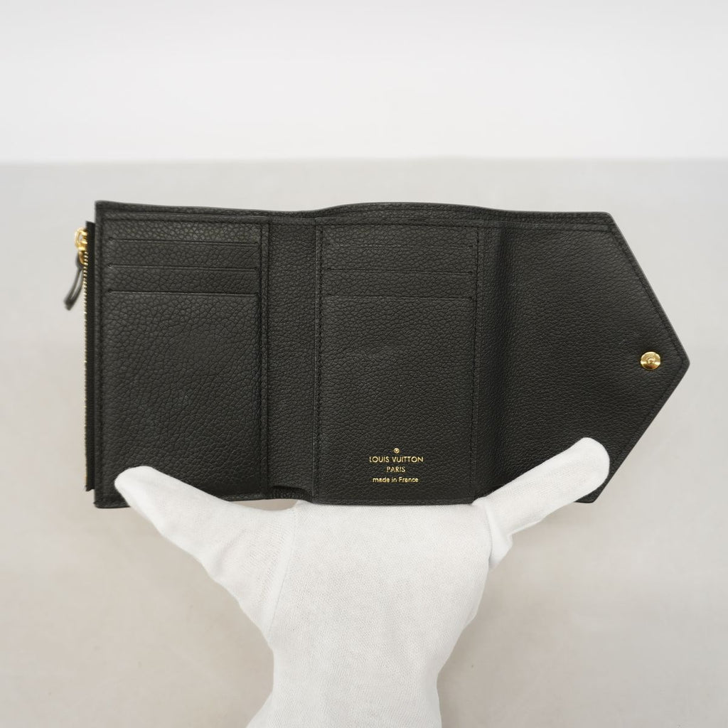 Louis Vuitton Trifold Wallet Monogram Empreinte Bicolor Portefeuille Victorine — view 3