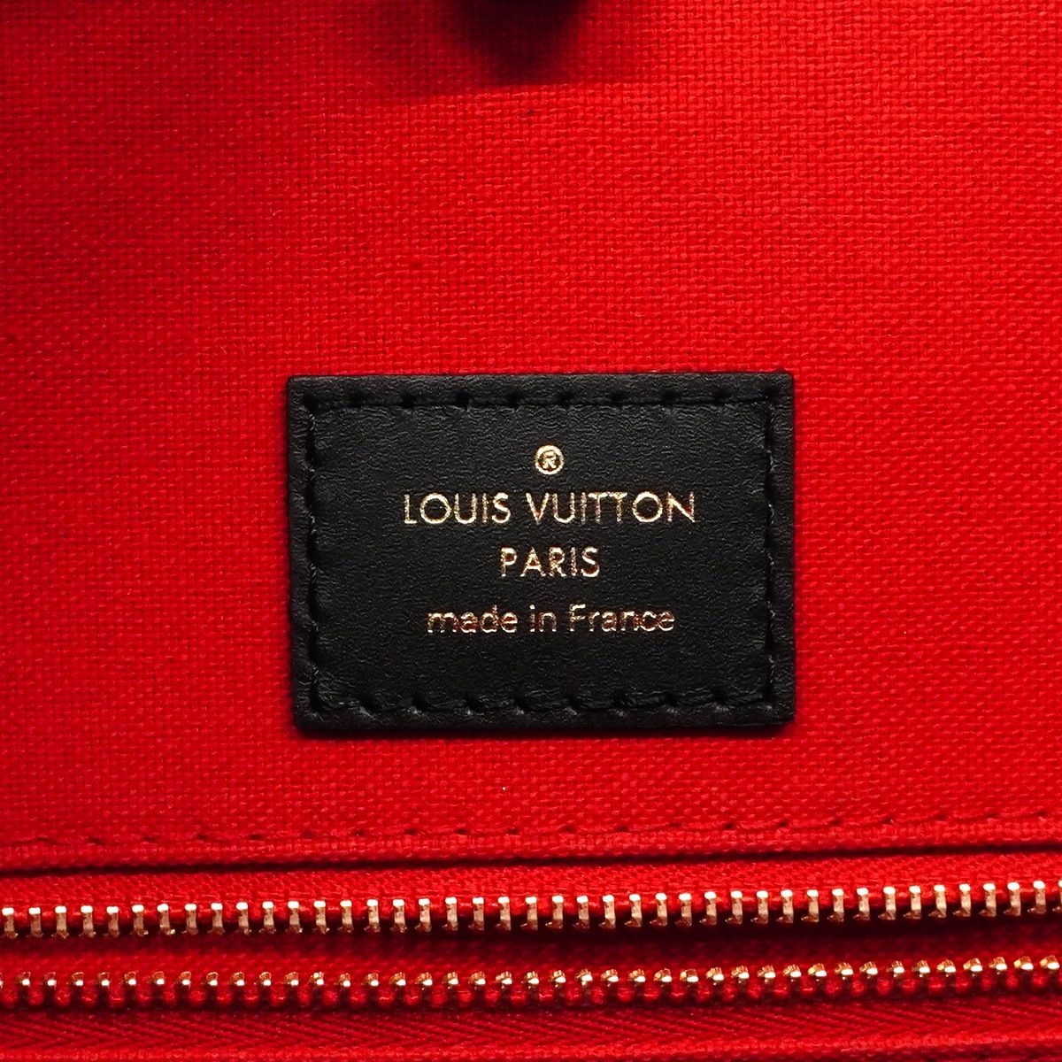 Louis Vuitton Tote Bag Monogram Giant Reverse On The Go MM Brown 2-Way — view 5