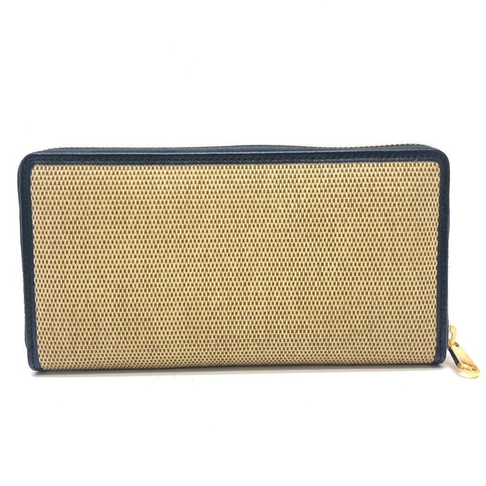 Gucci Wallet Horsebit Canvas Leather Brown — view 2