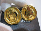 Chanel Vintage Earrings Blue Gripoix — view 5