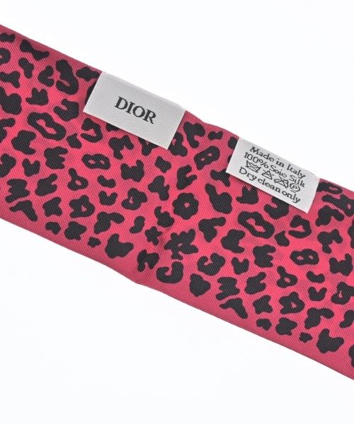 Dior Bandana Scarf Pink — view 4