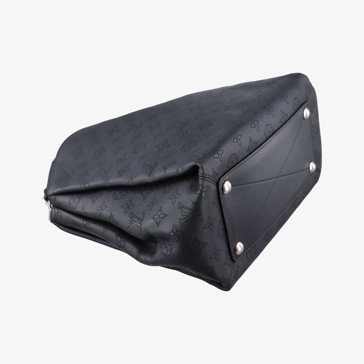 Louis Vuitton Babylon PM Noir Mahina Leather — view 5