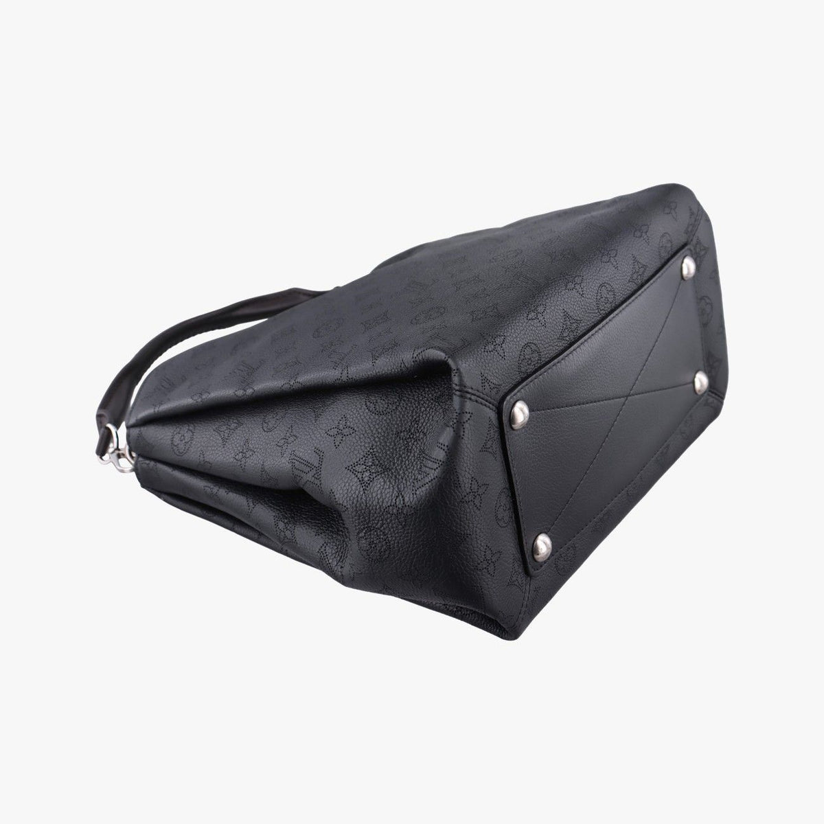 Louis Vuitton Babylon PM Noir Mahina Leather — view 7