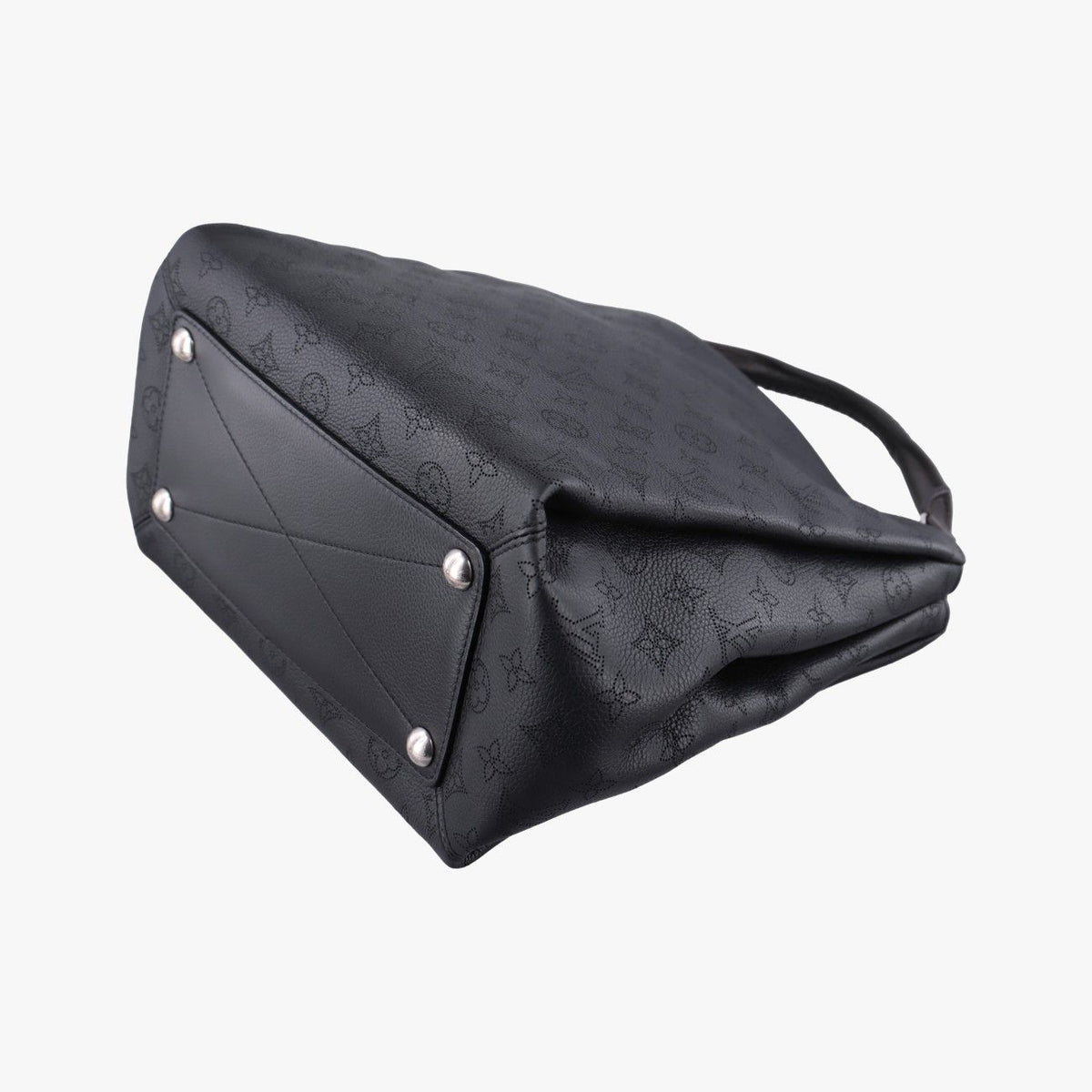 Louis Vuitton Babylon PM Noir Mahina Leather — view 6