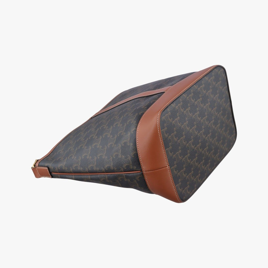 Celine Medium Bucket Brown Leather — view 7