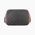 Celine Medium Bucket Brown Leather — view 3