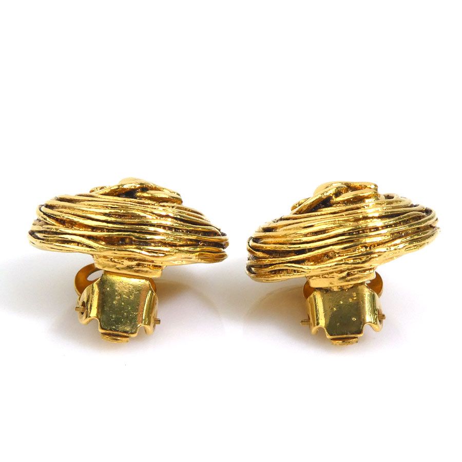 Chanel Earrings CC Logo — view 4