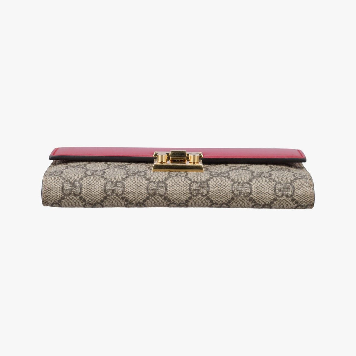 Gucci Padlock Chain Beige Red Multi Leather — view 3