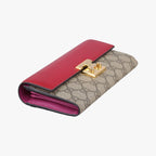 Gucci Padlock Chain Beige Red Multi Leather — view 5