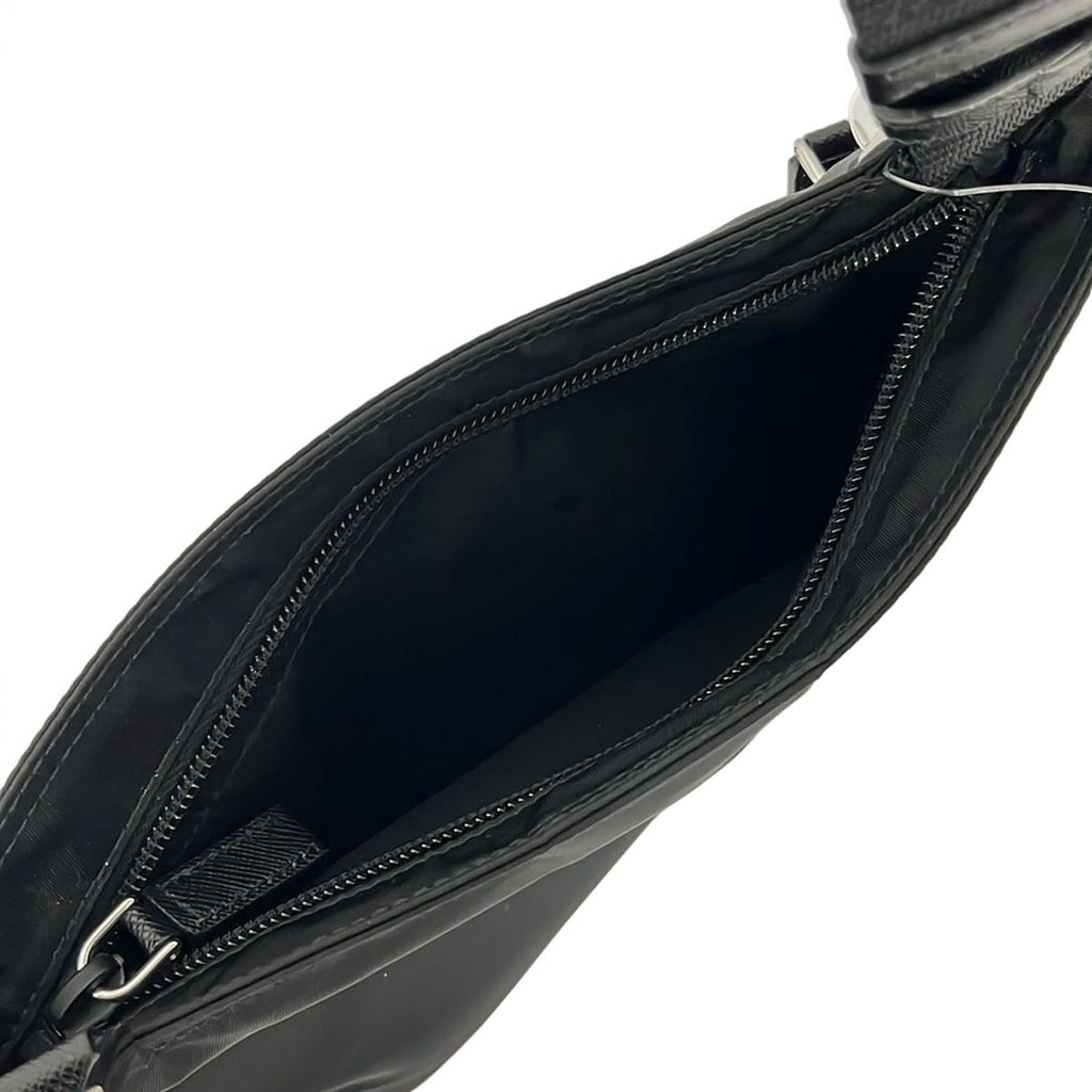 Prada Shoulder Bag Black Leather — view 7