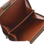 Louis Vuitton Monogram Porte Papier Zip Bifold Wallet Coin Purse Brown — view 7