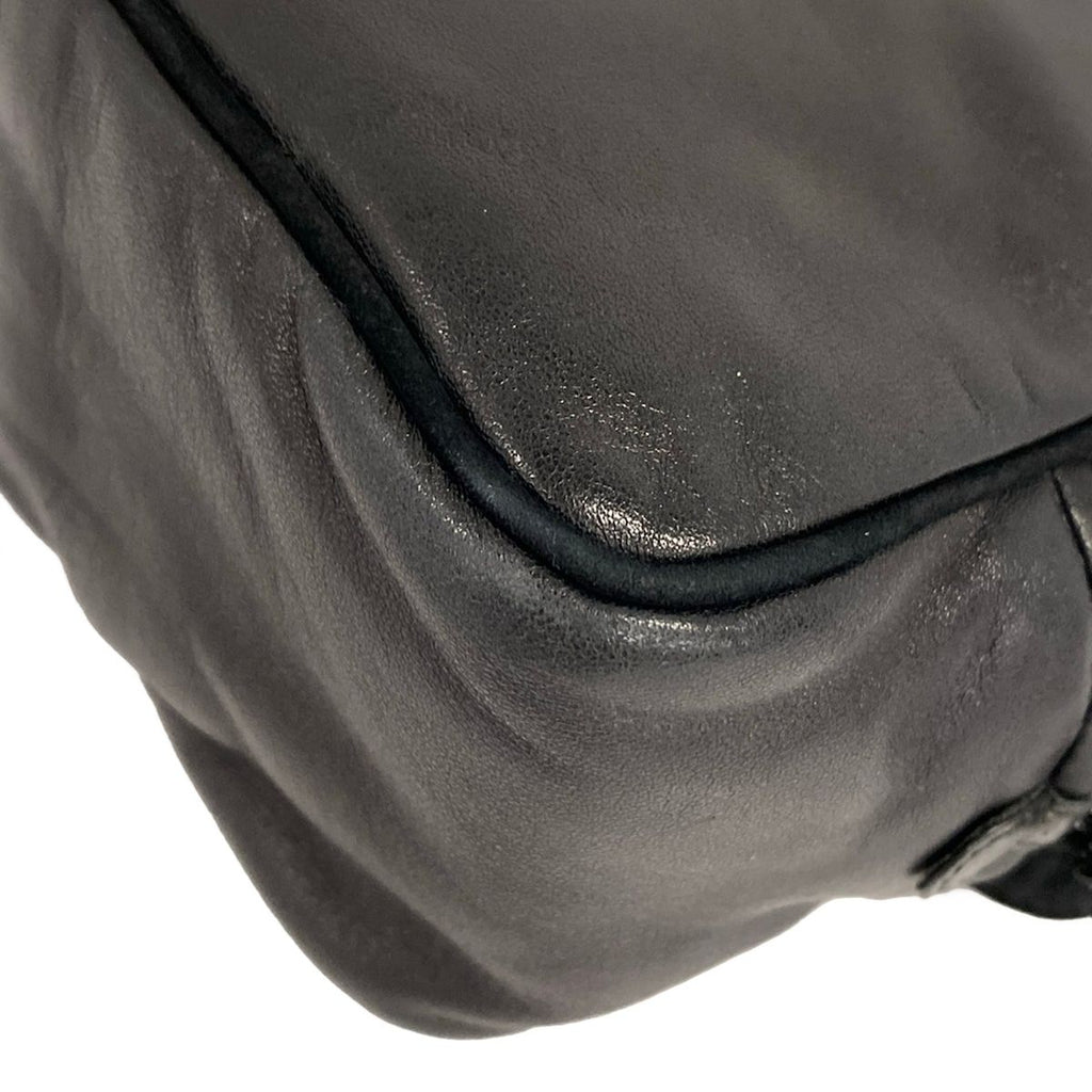Loewe Shoulder Bag Black Leather — view 6
