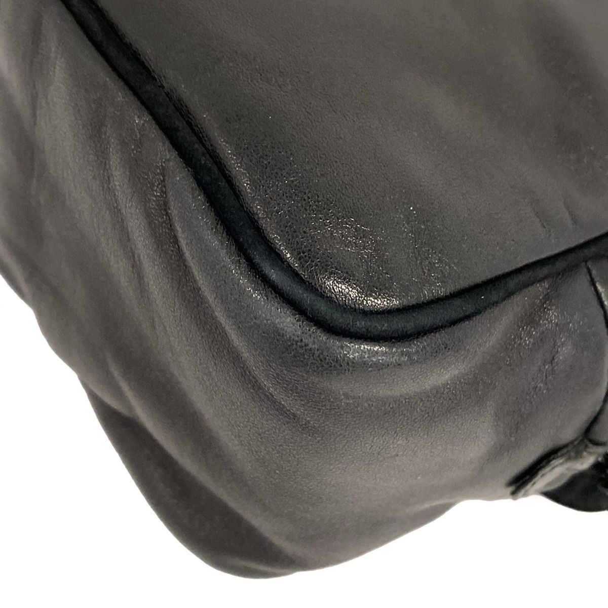 Loewe Shoulder Bag Black Leather — view 6