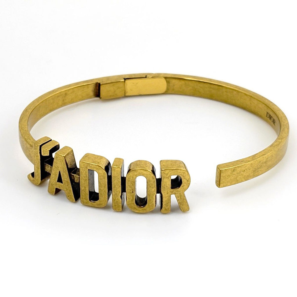 Dior Bangle Gold Plated Bracelet — view 2