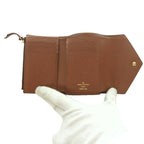 Louis Vuitton Portefeuille Victorine Monogram Trifold Wallet Compact Canvas — view 5