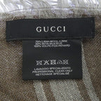 Gucci Stole Scarf Brown — view 3