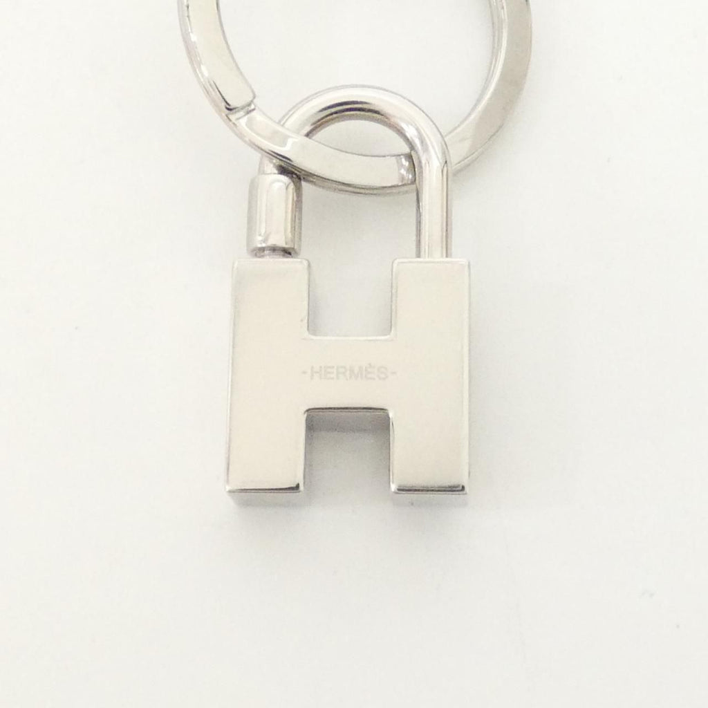 Hermes Quiz Rainbow Key Ring Key Holder — view 3