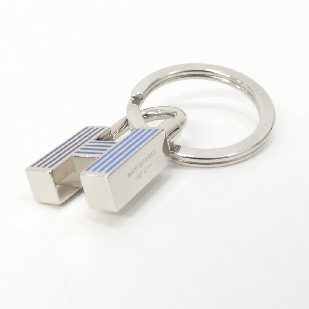 Hermes Quiz Rainbow Key Ring Key Holder — view 4