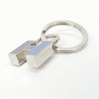 Hermes Quiz Rainbow Key Ring Key Holder — view 4