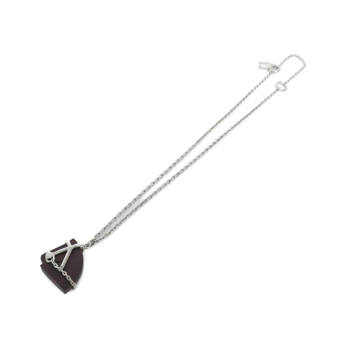 Hermes Cheval Necklace Silver — view 2