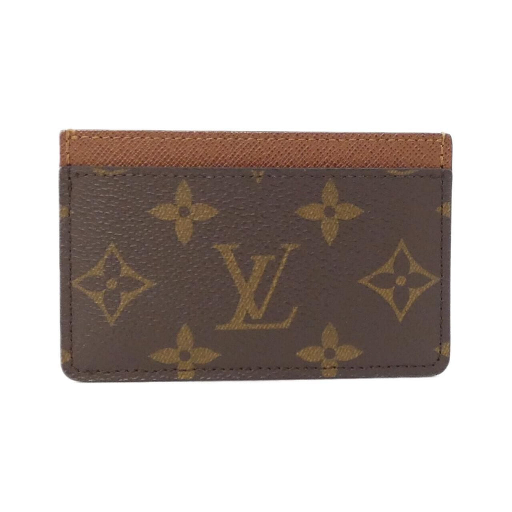Louis Vuitton Monogram Card Case Porte Cartes Simple