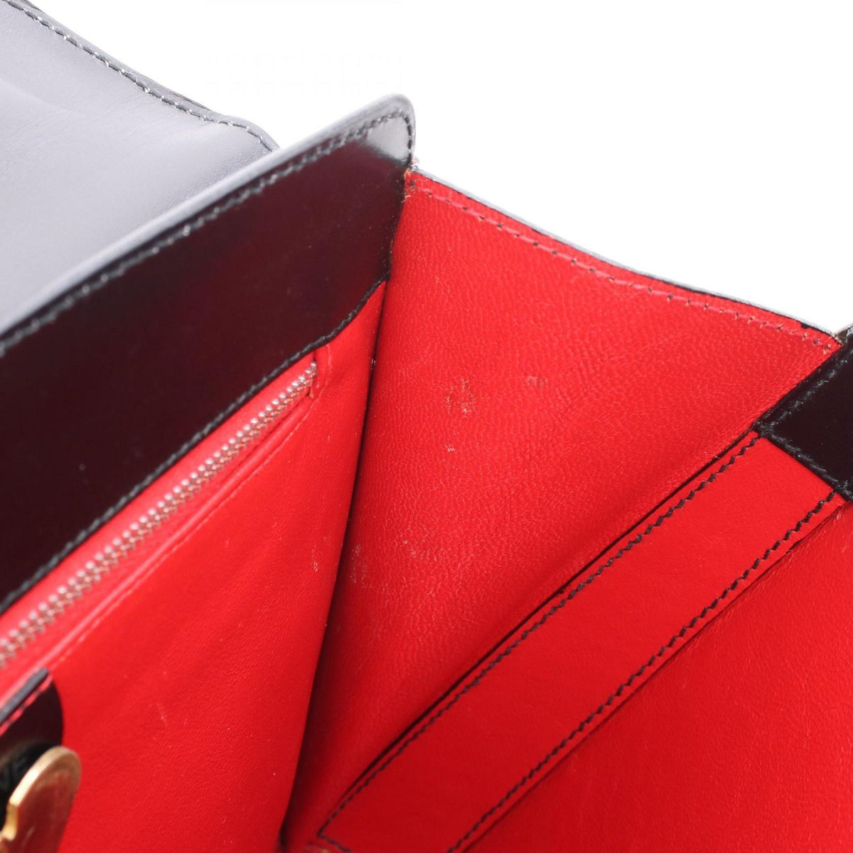 Celine Handbag Black Leather — view 6