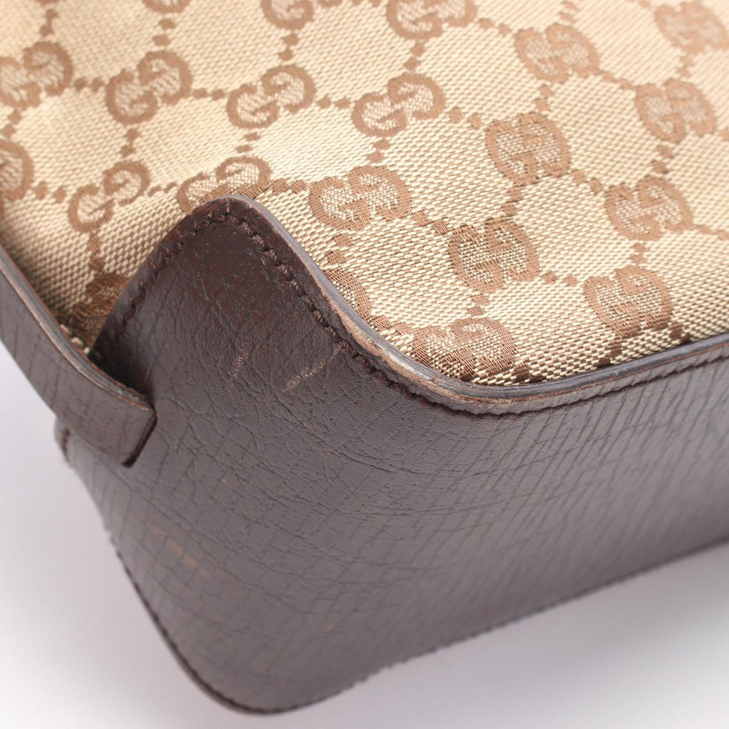 Gucci Tote Bag GG Canvas Beige Brown — view 7