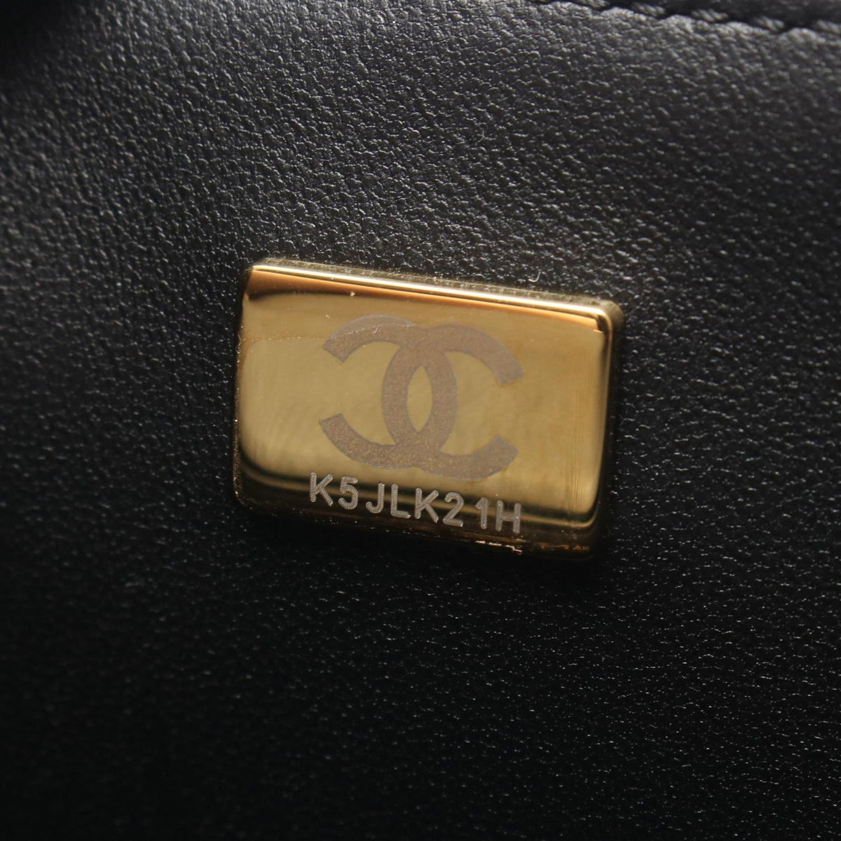 Chanel Shoulder Bag Boy Black Caviar Leather Chain — view 5