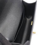 Chanel Shoulder Bag Boy Black Caviar Leather Chain — view 3