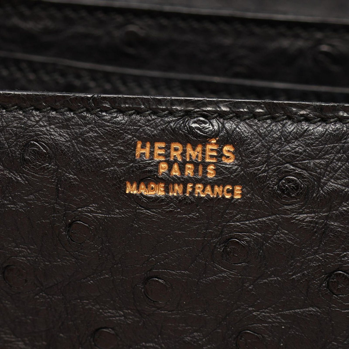 Hermes Shoulder Bag Black Vintage — view 4