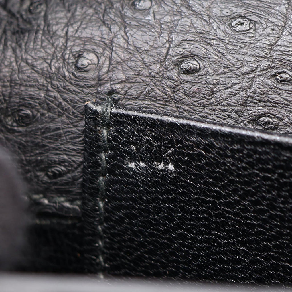 Hermes Shoulder Bag Black Vintage — view 5